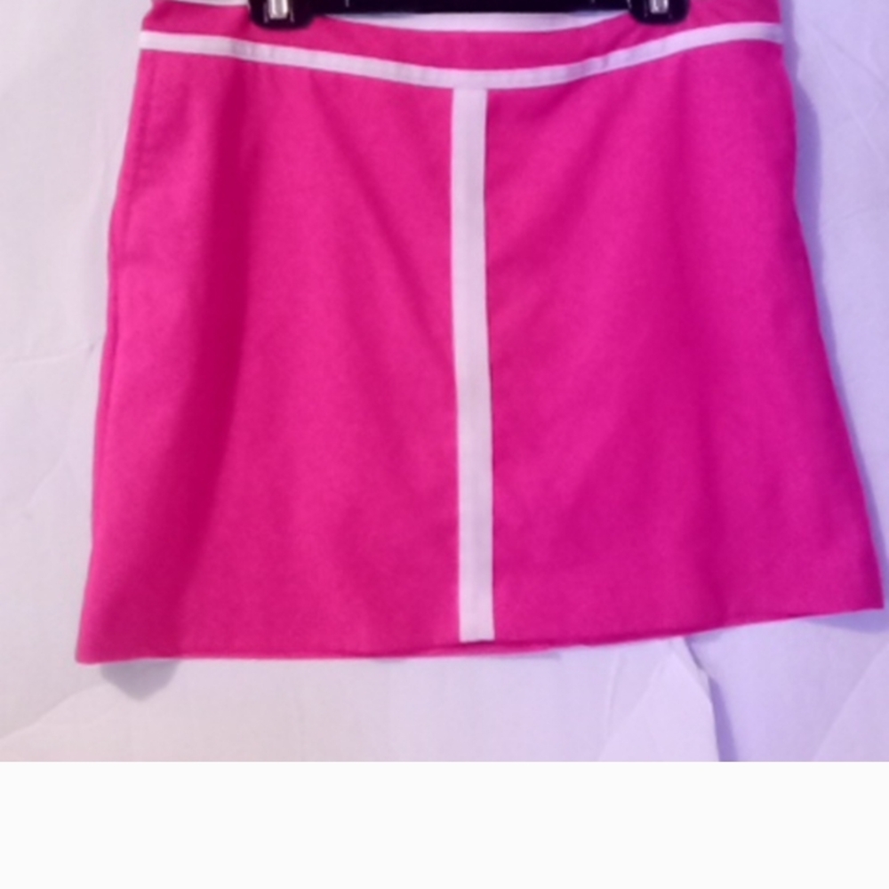 Izod Pink A-Line Mini Skorts for Casual Wear